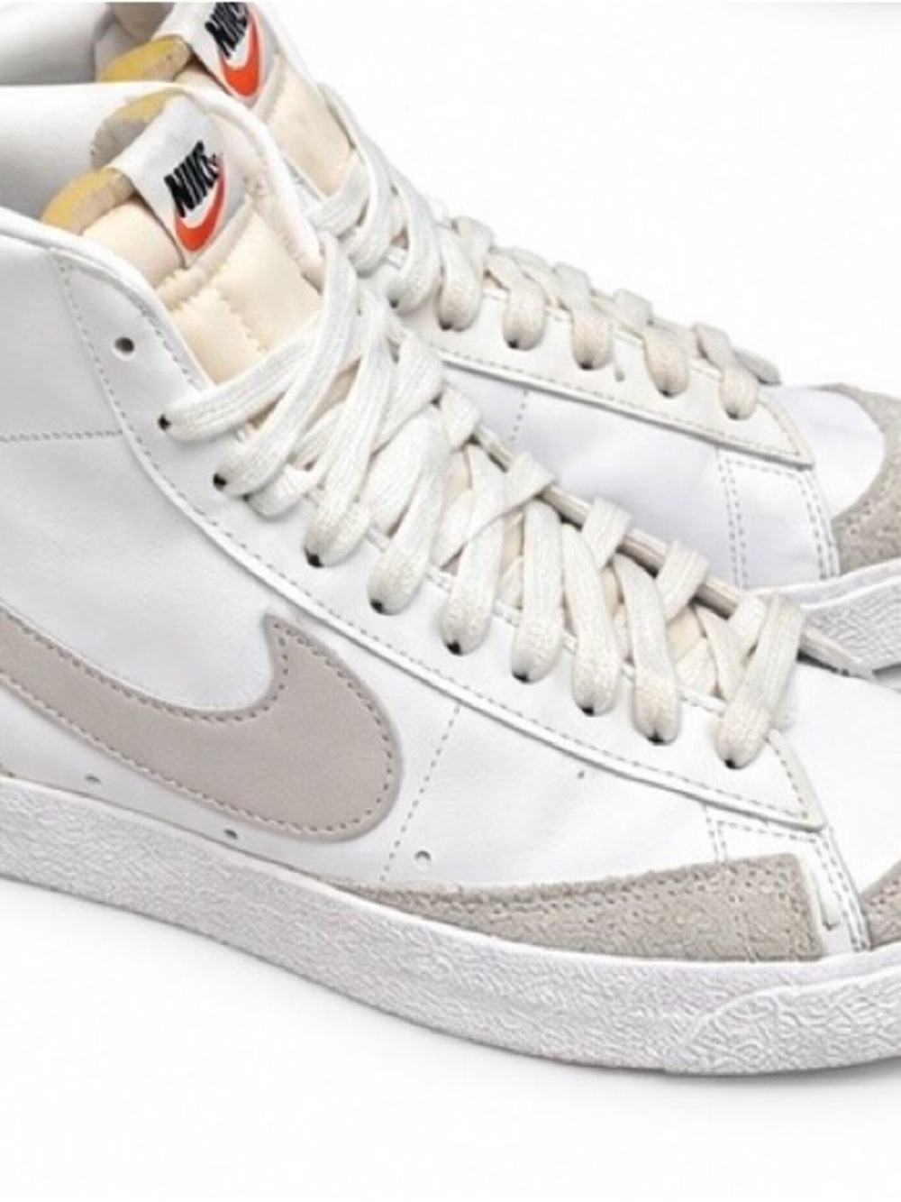 Nike Men’s Blazer Mid Vintage White/Light Gray Sneakers